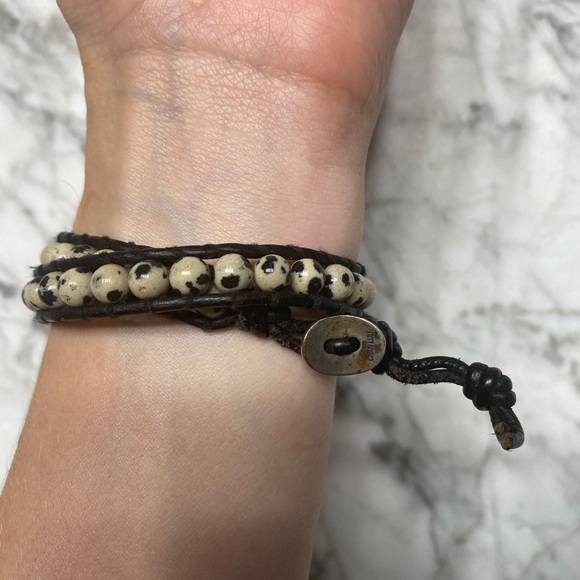 Chan Luu Double Wrap Beaded Bracelet - Picture 2 of 4